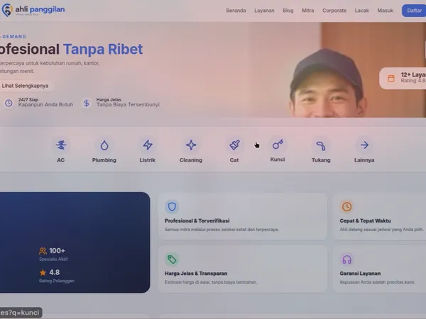 Tampilan Ahli Panggilan